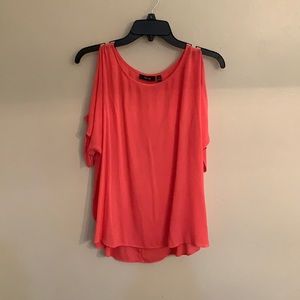 Apt 9 woman’s open shoulder t-shirt